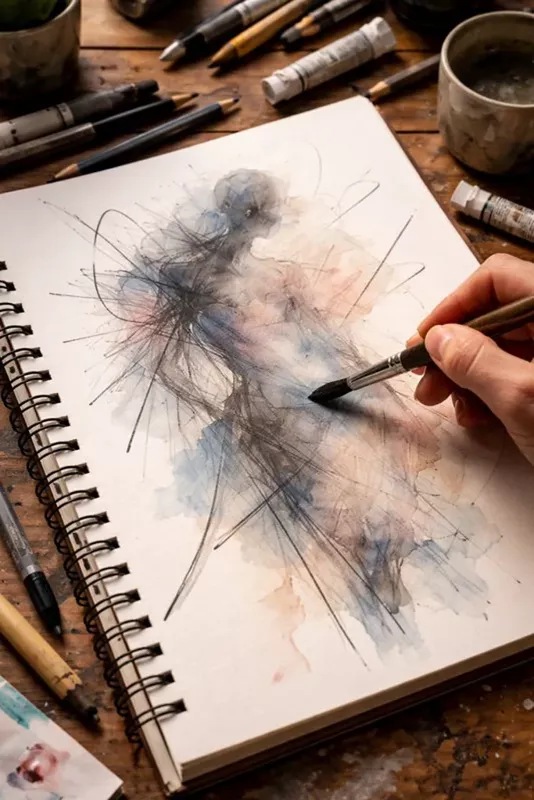 Как стать уникальным художником с помощью асемического письма