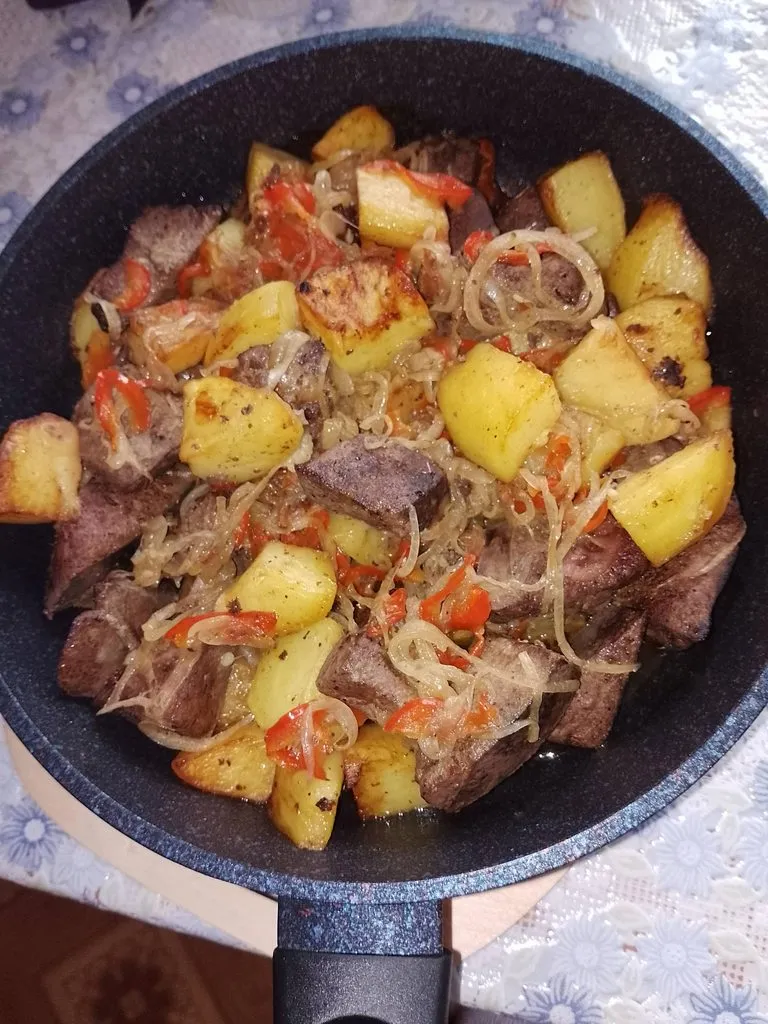 Блюдо из печени по марокканскому рецепту