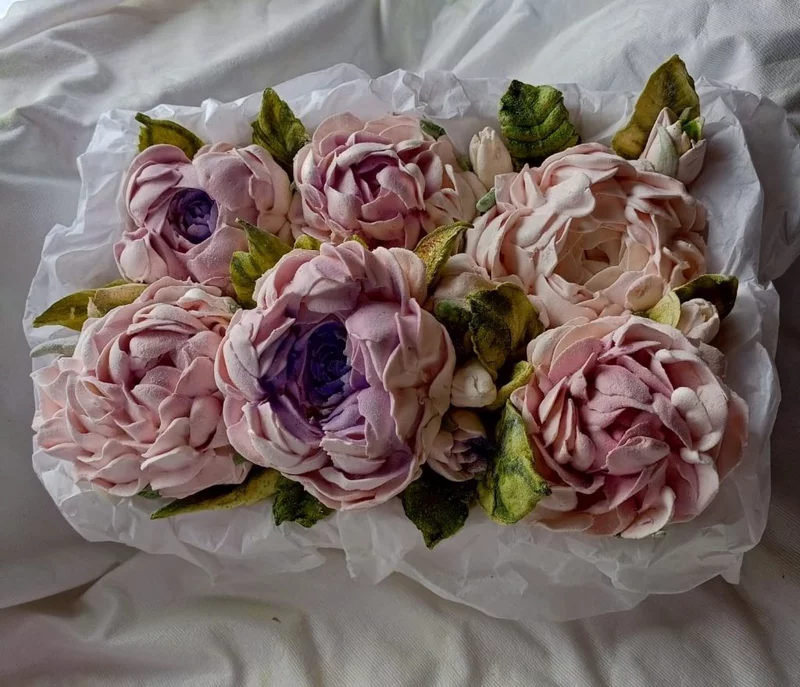 Зефирные букеты и композиции