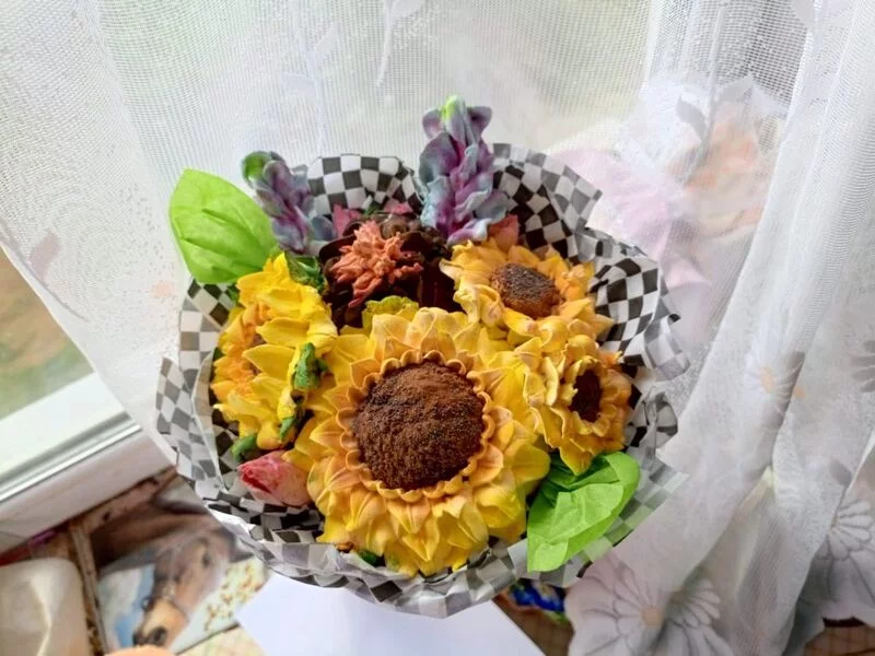 Зефирные букеты и композиции