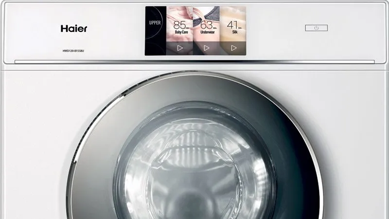 Двухэтажная стиральная машина Haier Duo Dry