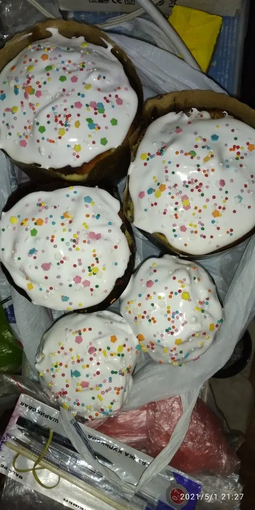 Кулич для ленивых (без замеса)