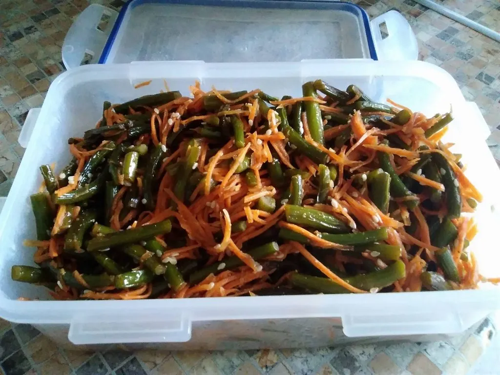 Чесночные стрелки по-корейски
