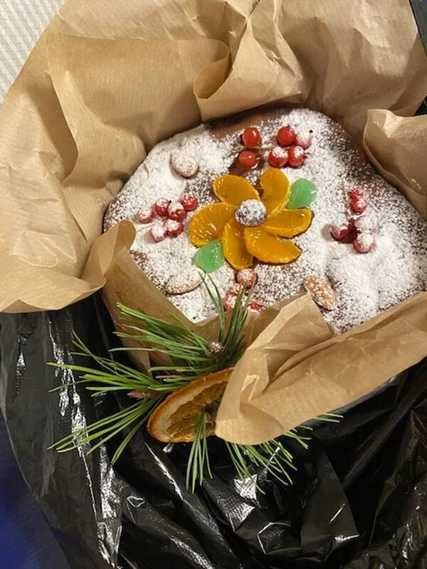 Английский рождественский кекс