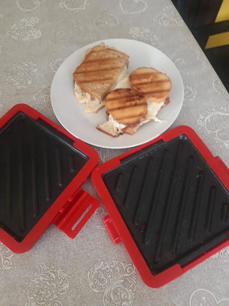 Готовим в сэндвичнице-гриль Toastic и форме для котлет-фрикаделек Meatbox в СВЧ 