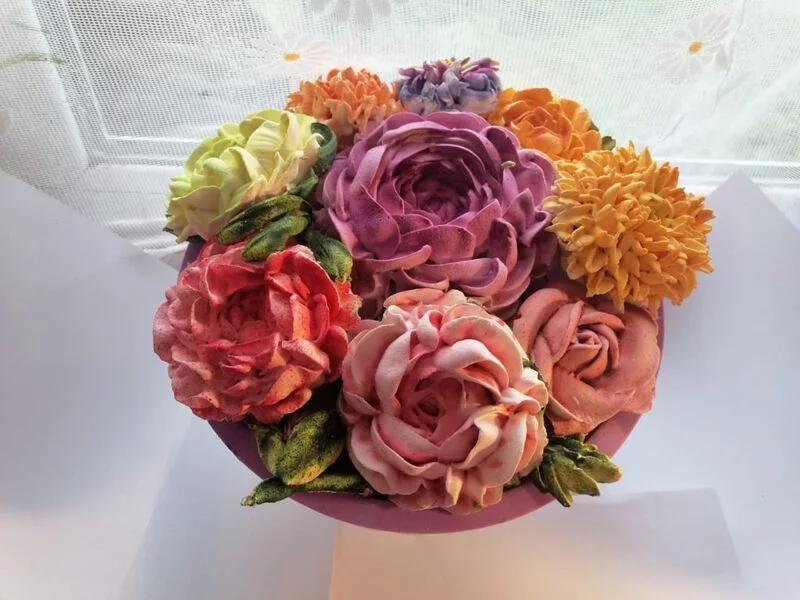 Зефирные букеты и композиции