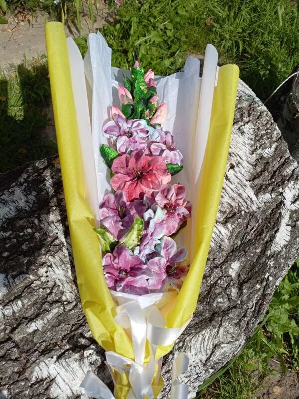 Зефирные букеты и композиции