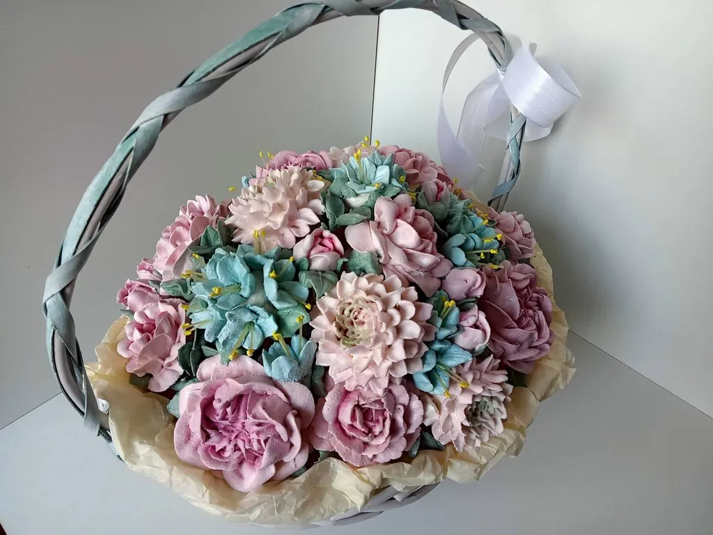 Зефирные букеты и композиции