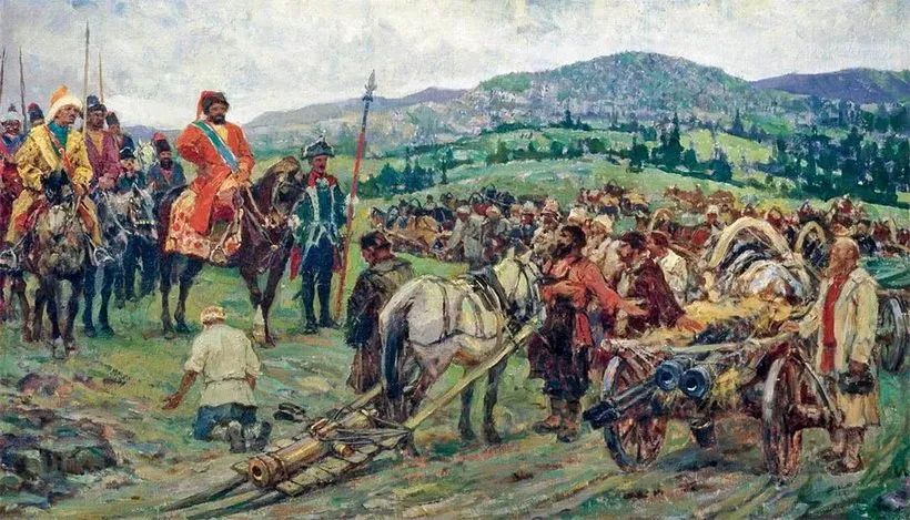 На обиды яицкие казаки ответили страшно...