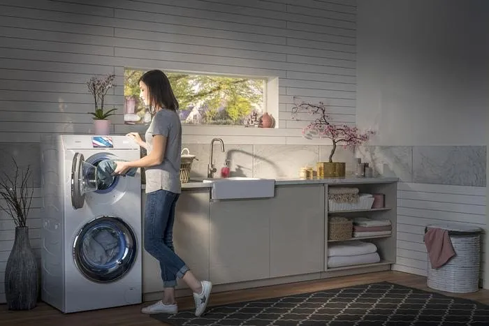 Двухэтажная стиральная машина Haier Duo Dry