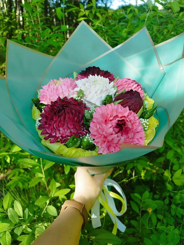 Зефирные букеты и композиции