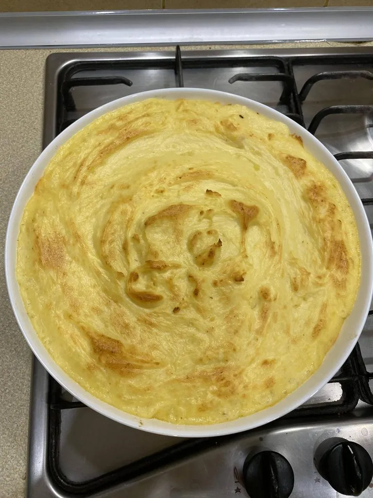 Дапарули – запеканка с грибами и картофелем