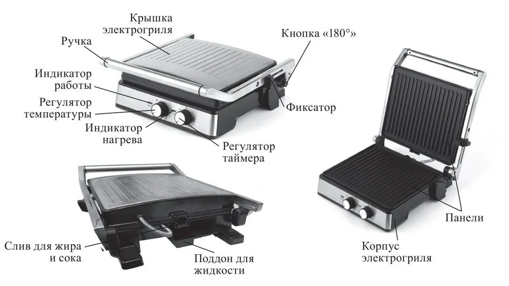 Электрогриль Kitfort КТ-3601