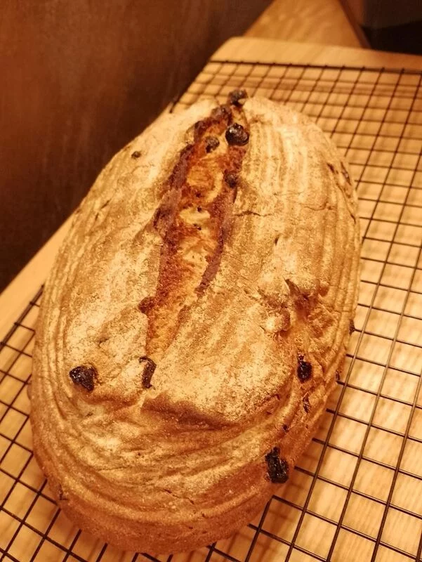 Хлеб с тмином и изюмом (духовка)