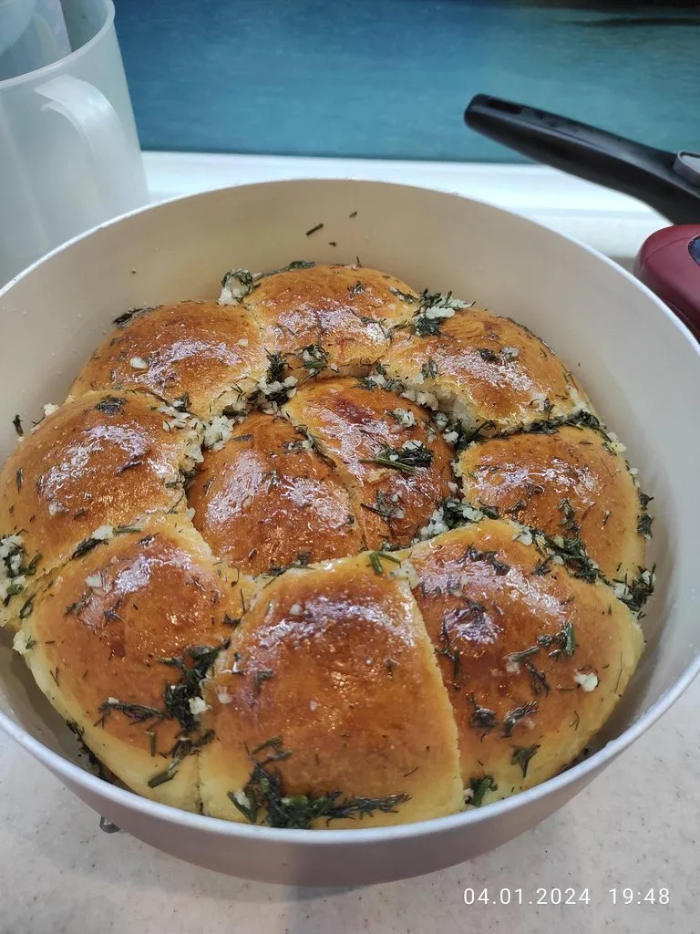 Чесночные пампушки