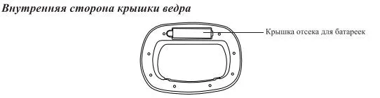 Сенсорное мусорное ведро Kitfort КТ-6022