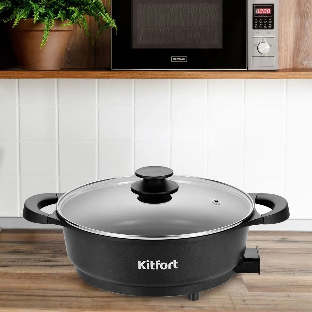 Электросковороды Kitfort KT-2068 и KT-2078