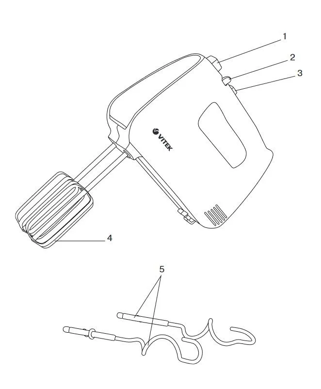 Миксер Vitek VT-1490
