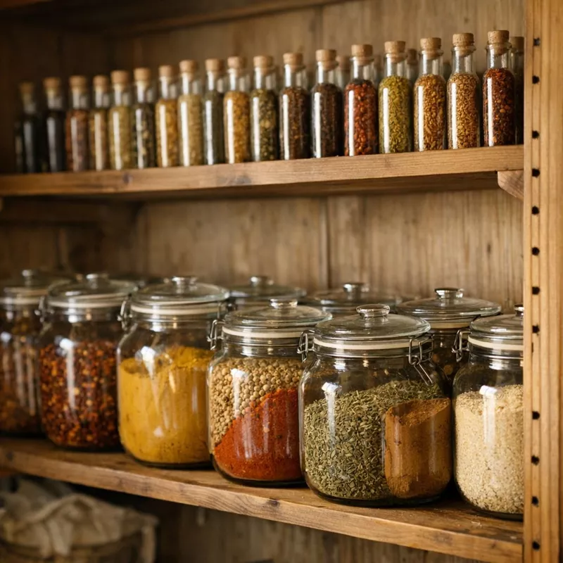 Подставка для специй: материалы, конструкции и идеи для кухни