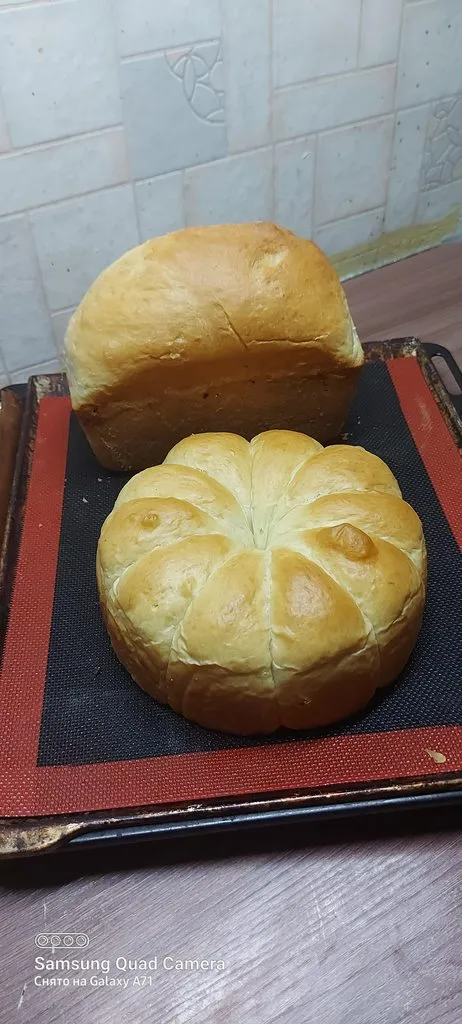 Сдобная булочка «Ромашка»