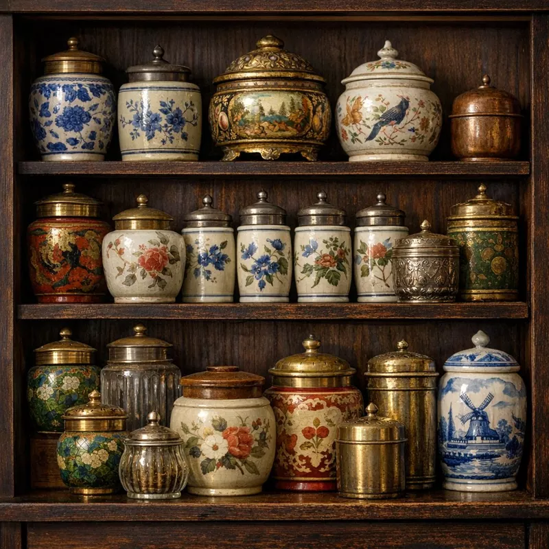 Антикварные наборы для специй