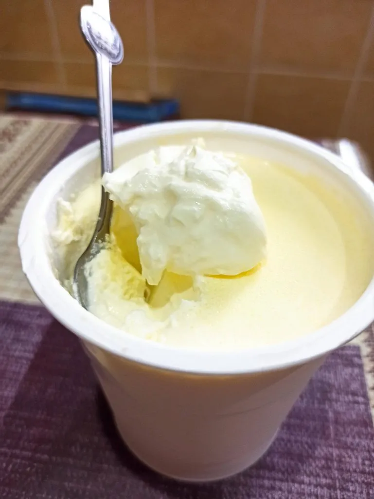 Домашняя сметана (на сливках)