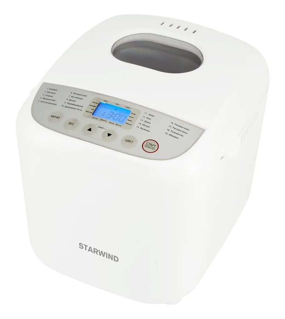 Хлебопечка Starwind SBM2085