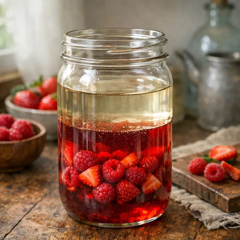 Шрабы: питьевые уксусы на ягодах