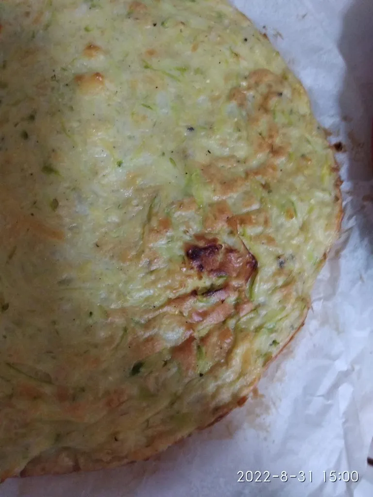 Чешский кабачковый пирог (несладкий)