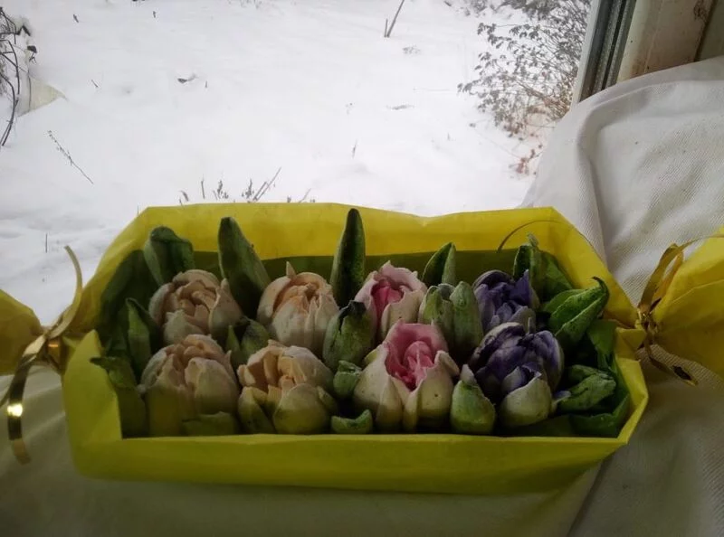 Зефирные букеты и композиции