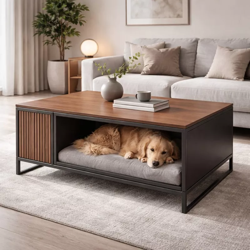 Баркитектура: как вписать мебель для питомцев в интерьер