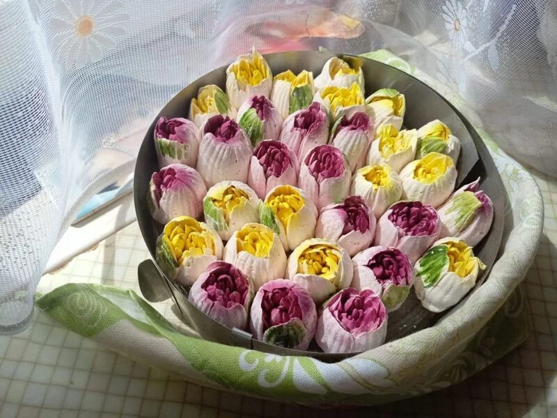 Зефирные букеты и композиции