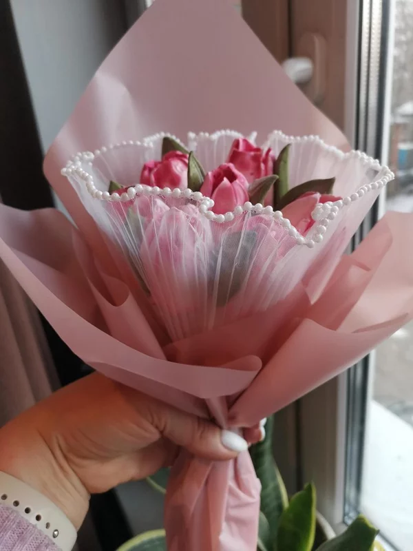 Зефирные букеты и композиции