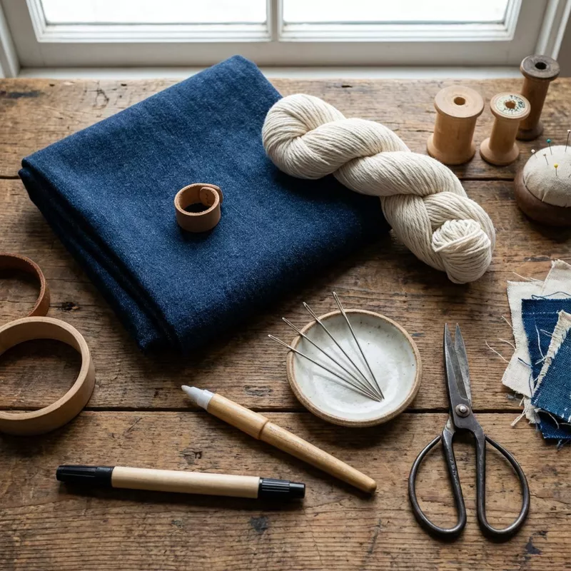 Видимый ремонт одежды: японская техника сашико