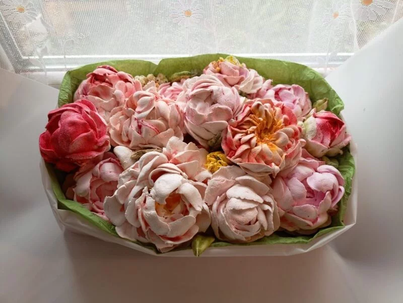 Зефирные букеты и композиции