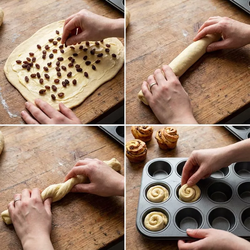 Кулич-краффин "Ваниль-шоколад"