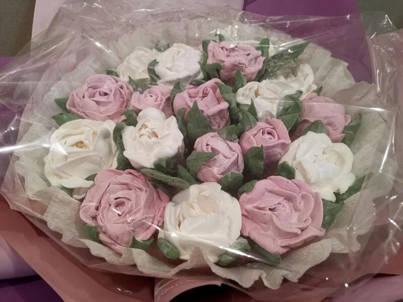 Зефирные букеты и композиции