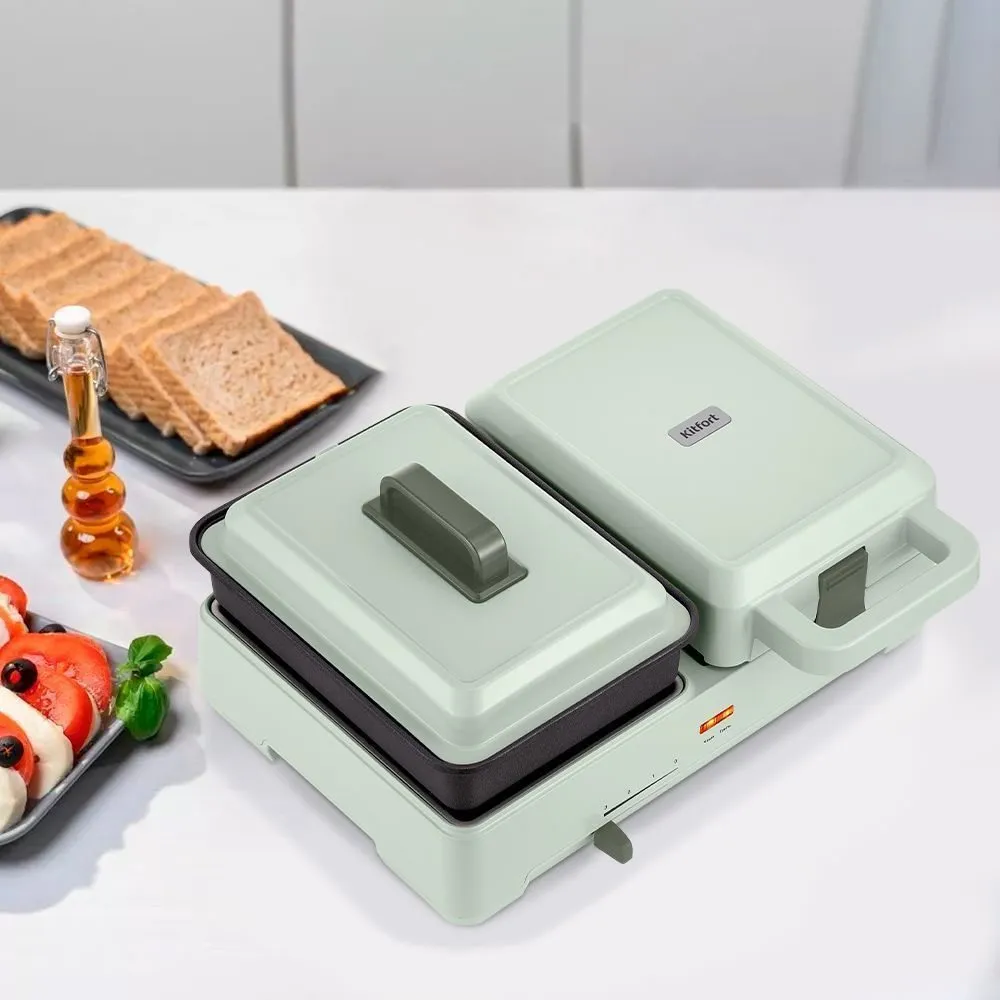 Бутербродница 2 в 1 Kitfort КТ-6061