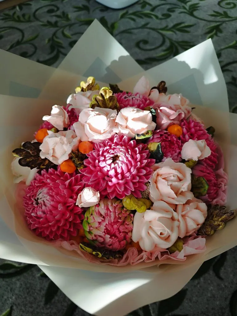 Зефирные букеты и композиции