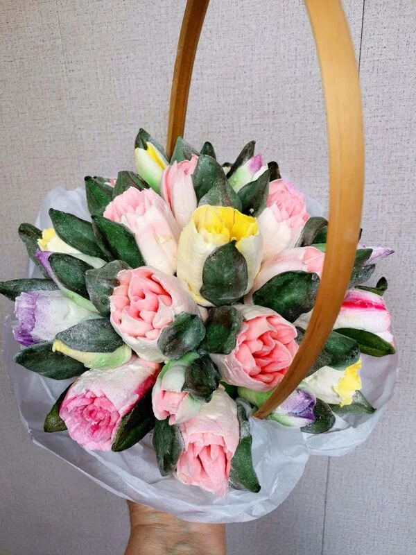 Зефирные букеты и композиции