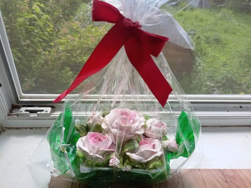 Зефирные букеты и композиции