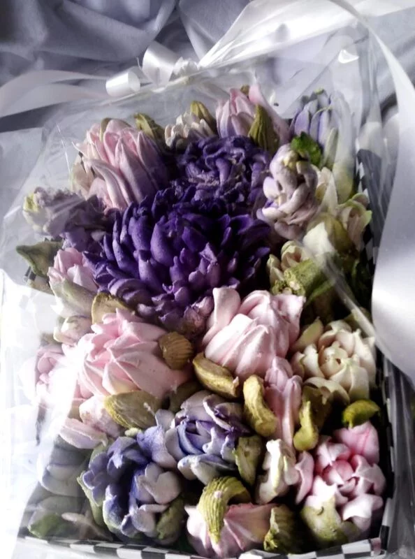 Зефирные букеты и композиции