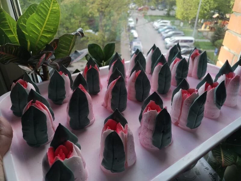 Зефирные букеты и композиции