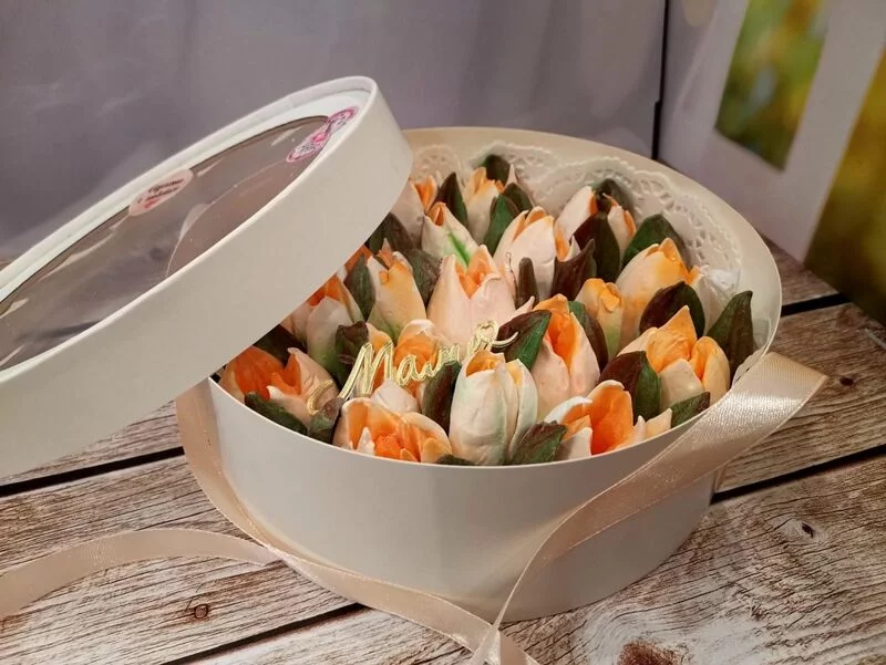 Зефирные букеты и композиции