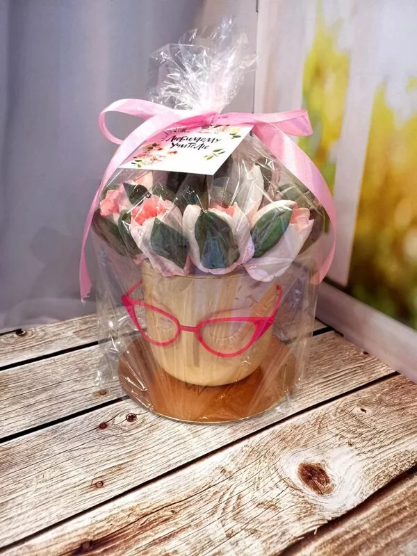 Зефирные букеты и композиции