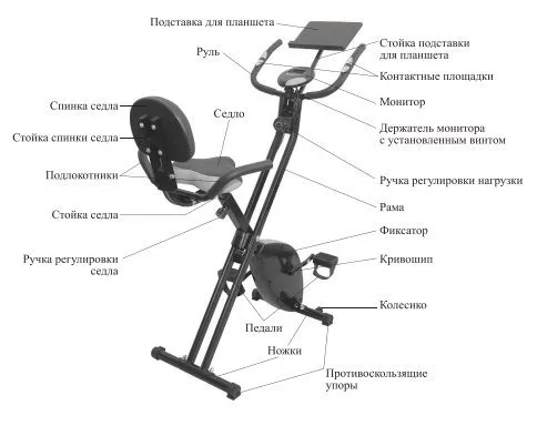 Велотренажеры Kitfort КТ-4006 и КТ-4007