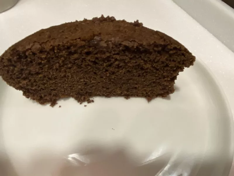 Шоколадный постный кекс на соке