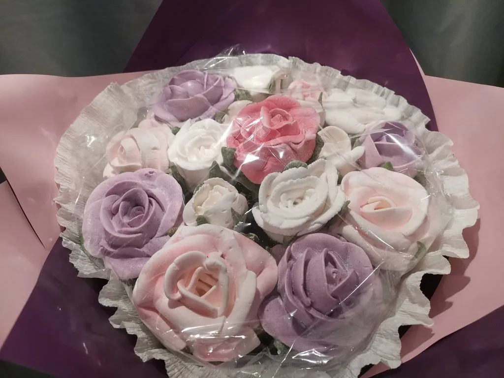 Зефирные букеты и композиции