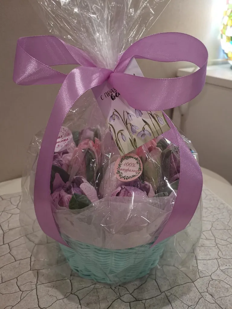 Зефирные букеты и композиции