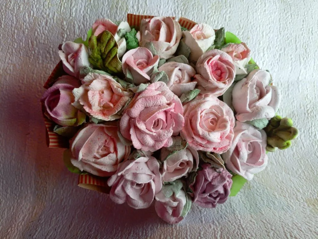 Зефирные букеты и композиции